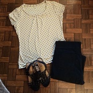 Worthington Yellow Women's Top sz L